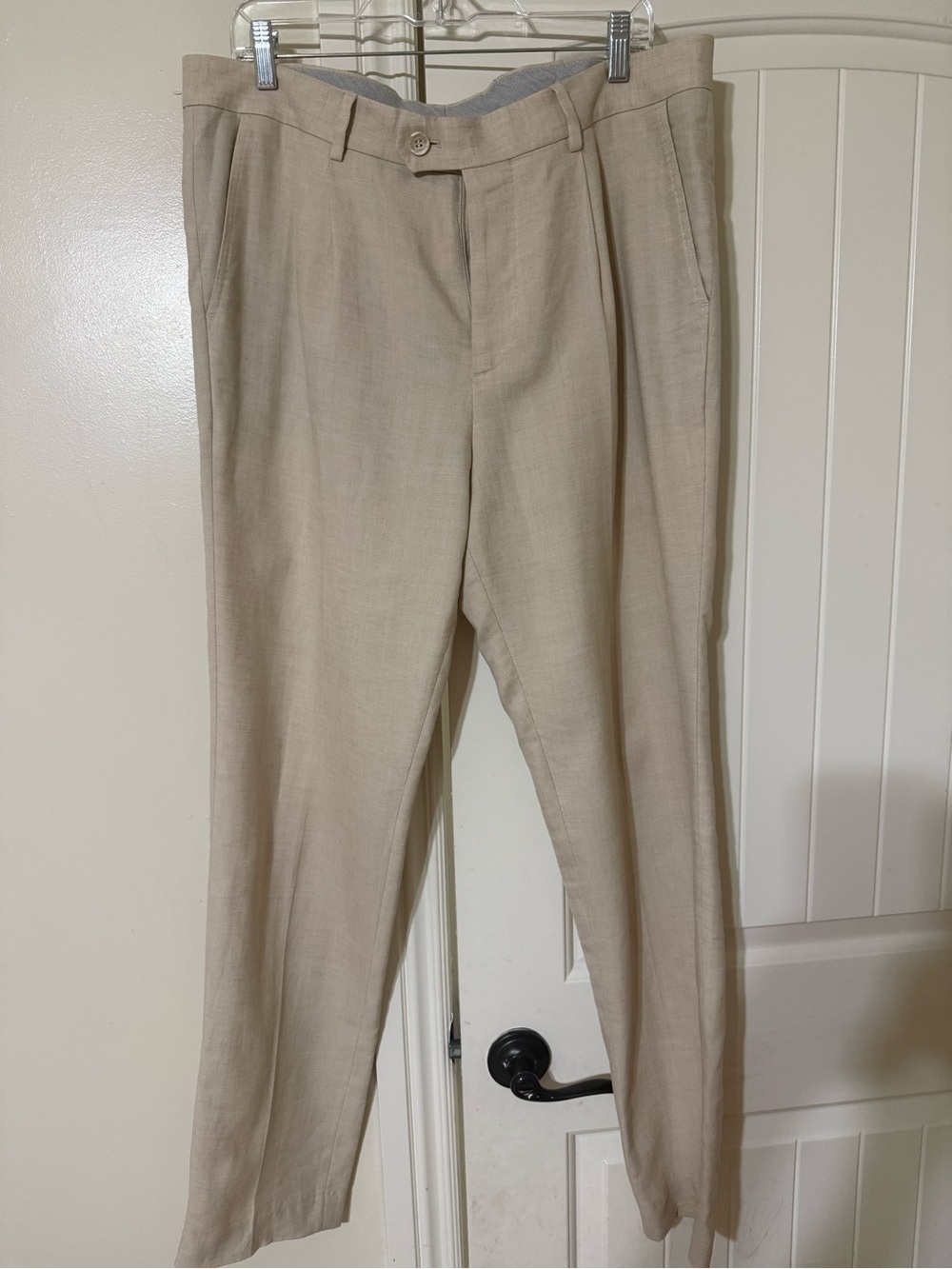BRUNELLO CUCINELLI SIZE 52 Linen/wool dress  Trousers